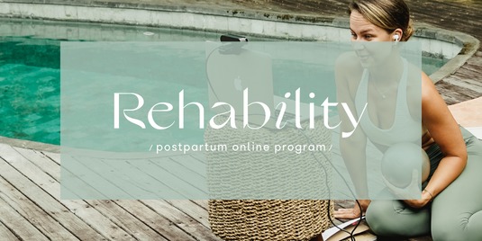 Rehability Postpartum Online Program - cover obrázok